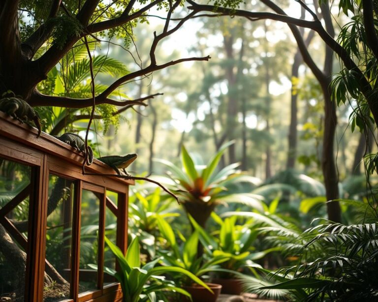 Arboreal reptile enclosures