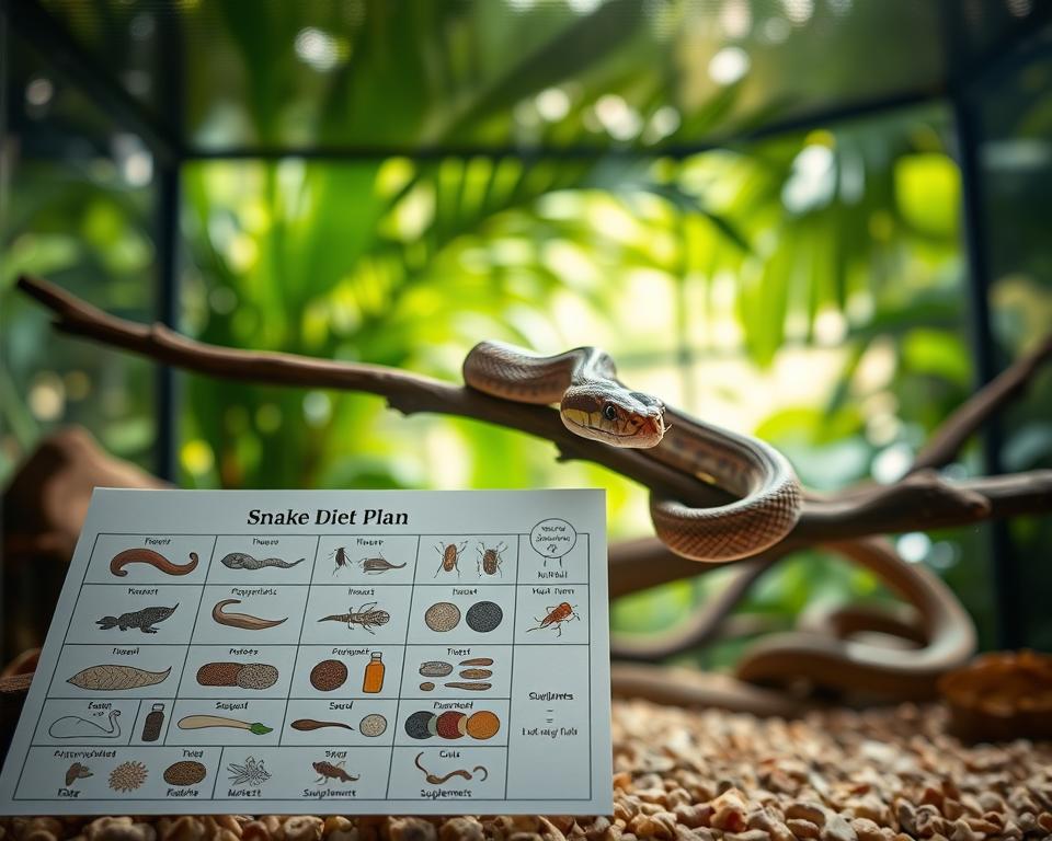 Feeding schedule for snakes