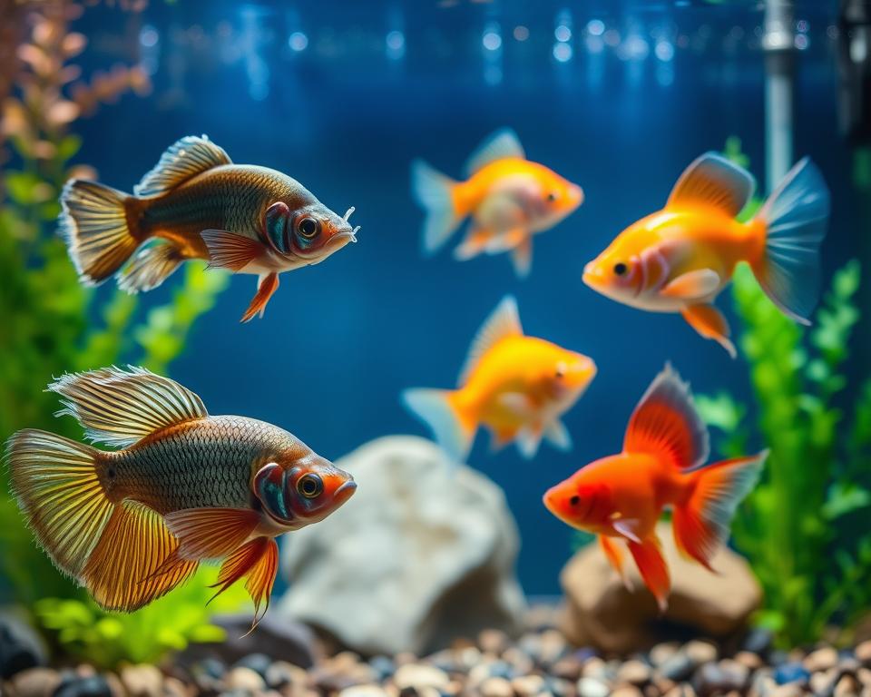 Fish disease symptoms
