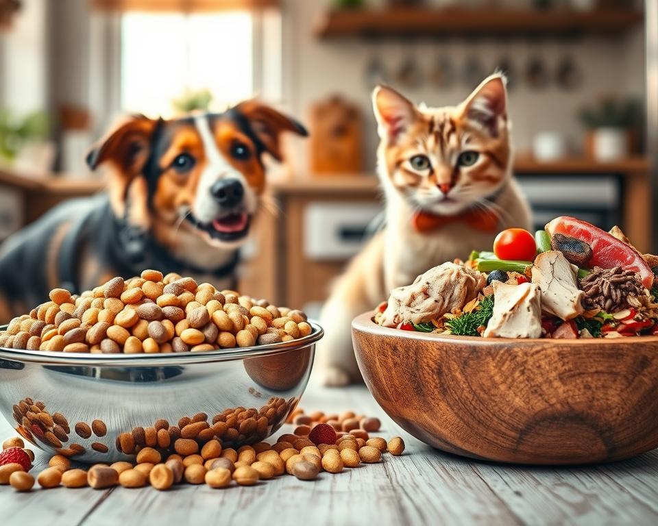 Pelleted vs natural diets