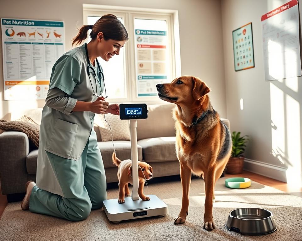 Weight monitoring for pets