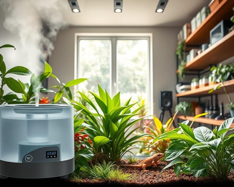 Vivarium humidity control